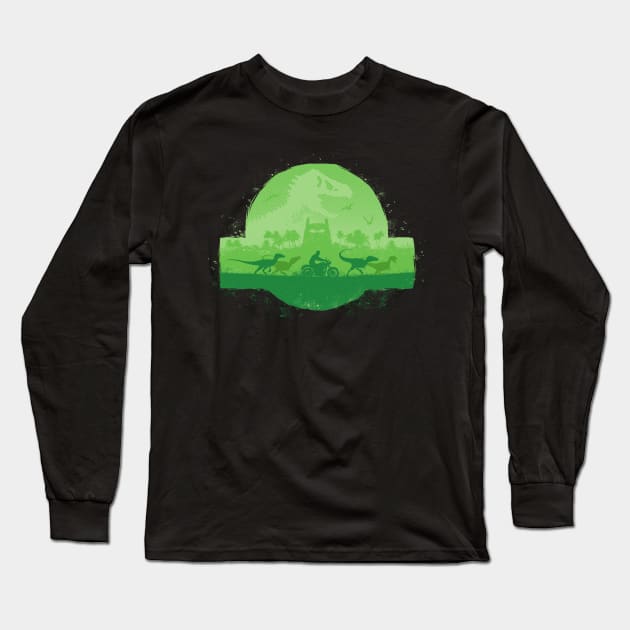 Lost Park Long Sleeve T-Shirt by Whitebison